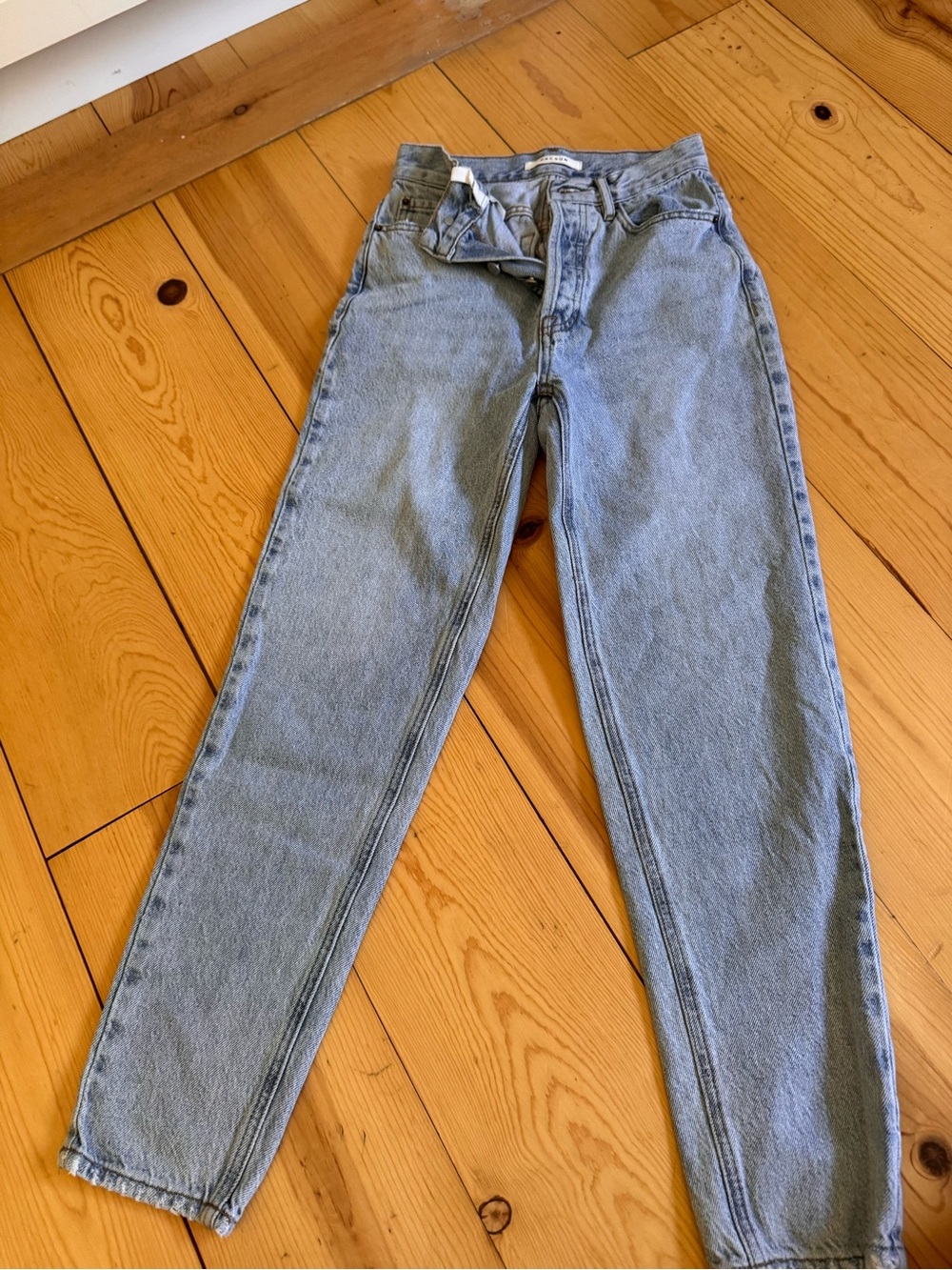 Pacsun ultra high rise slim jean